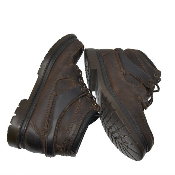 *Vtg TIMBERLAND Sz 9M Brown Leather Lace Up Boots main image 6